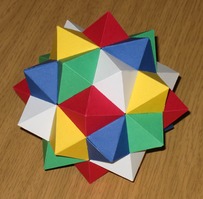 [compound of five octahedra]